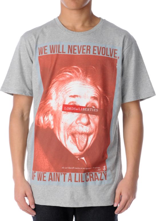 Lords & Liberties Revelation Heather Grey Tee Shirt