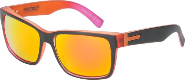 Von Zipper Elmore Frosteez Matte Orange Sunglasses