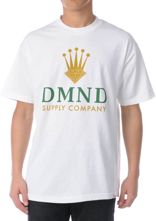 Diamond Supply DMND Rollie White Tee Shirt