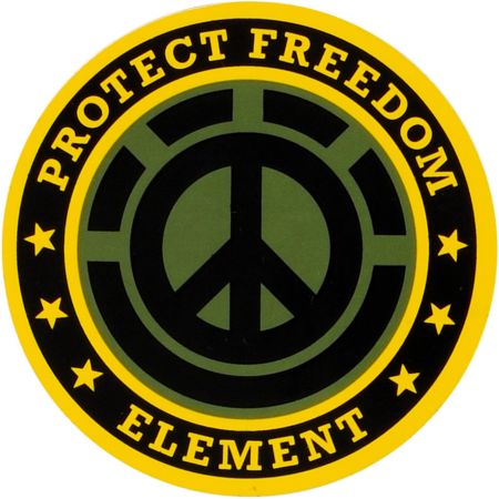 Element Freedom Sticker