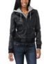 Obey Jealous Lover Girls Black & Grey Bomber Jacket