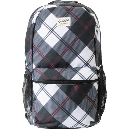 Empyre Girls Black & Red Plaid Roll Call Laptop Backpack