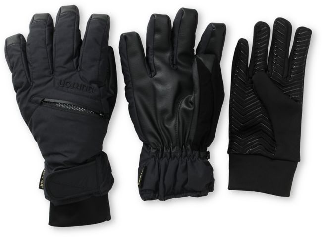 Burton GORE-TEX Black 2013 Snowboard Liner & Gloves