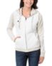 Hurley Girls Bristol Quilted Natural Zip Up Sweatshirt
