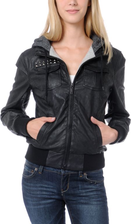 Glamour Kills Social Club Black Bomber Jacket