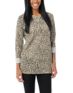 Obey Girls Echo Mountain Leopard Print Crew Neck Sweatshirt