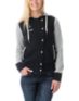Element Girls Sandbox Black Hooded Letterman Hoodie