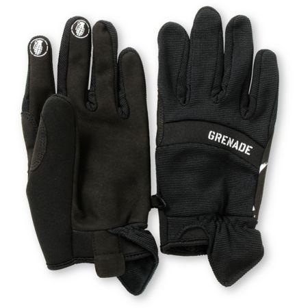 Grenade Murdered Out Black Pipe Snowboard Glove