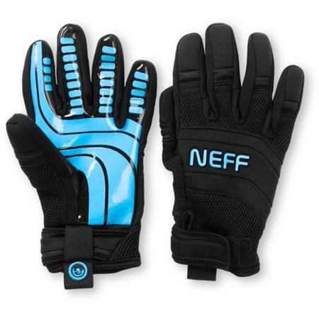 Neff Rover Black & Blue 2013 Pipe Snowboard Gloves