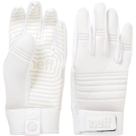 Neff Daily 2013 White Pipe Snowboard Gloves