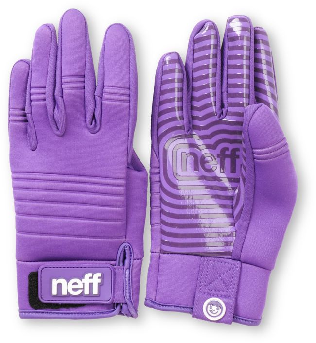 Neff Daily 2013 Purple Pipe Snowboard Gloves