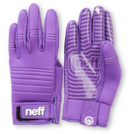 Neff Daily 2013 Purple Pipe Snowboard Gloves