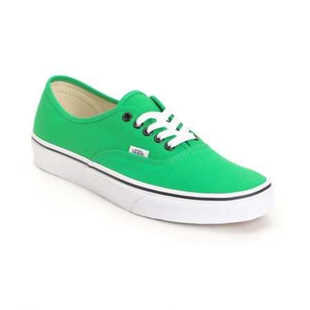 Vans Authentic Bright Green Shoe