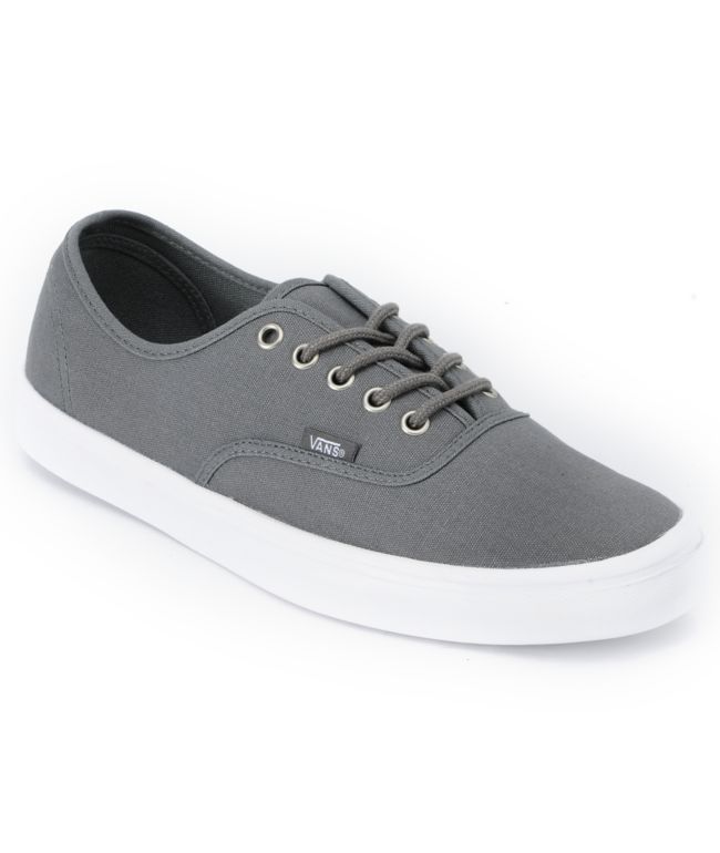 Vans Authentic Lite Grey & White Shoe