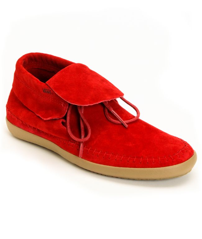 Vans Mohikan Mid Chili Pepper Red Girls Shoe