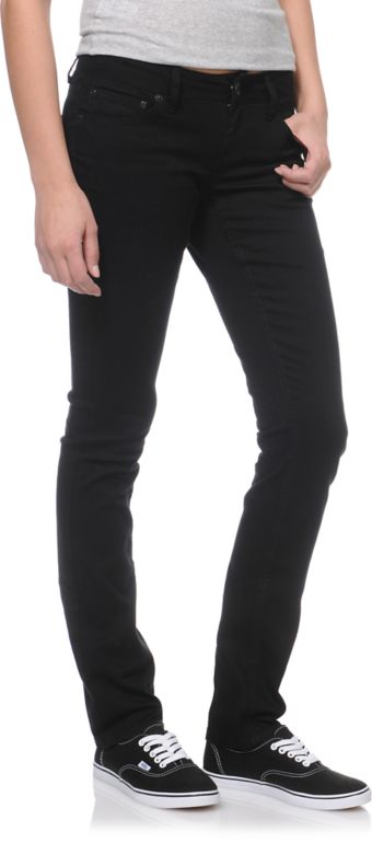 Empyre Girls Hannah Black Skinny Jeans