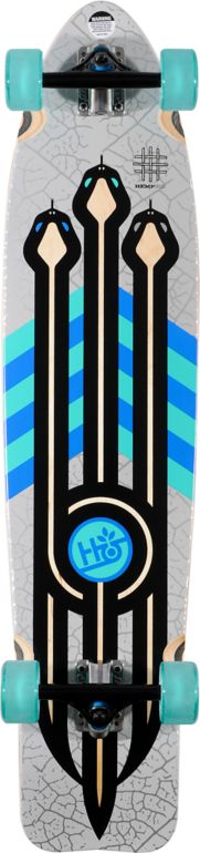 Habitat Racer 40 Hemp Longboard Complete