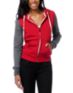 Empyre Girls Shelby Jester Red & Charcoal Grey Zip Up Hoodie