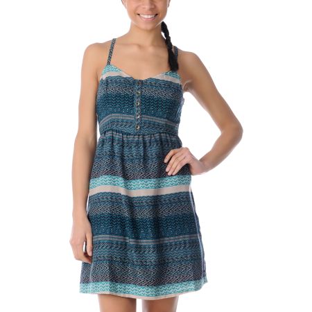 ONeill All The Lights Dress in Navy