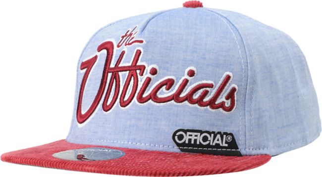 Official The Officials Light Blue Snapback Hat