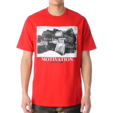 DGK Stacks Red Tee Shirt