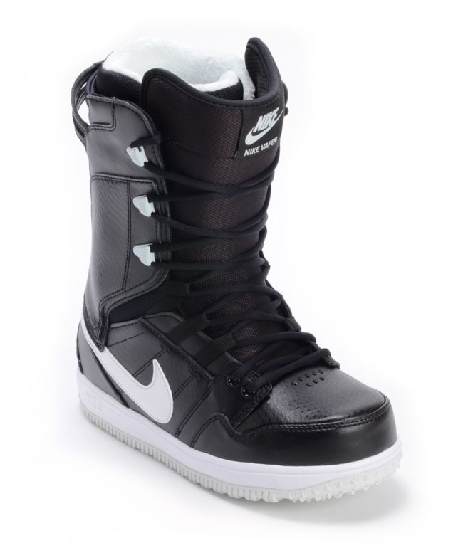 Nike Girls Vapen Black & White Snowboard Boots 2013