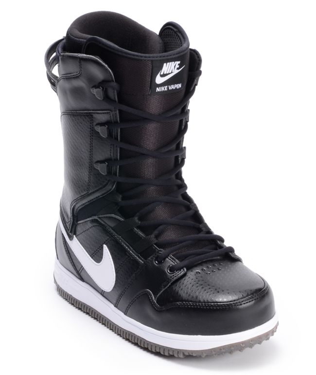 Nike Vapen Black & White Snowboard Boots 2013