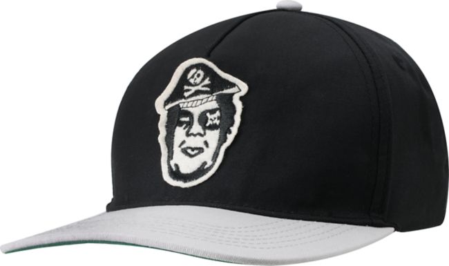 Obey Avast Black & Grey Snapback Hat