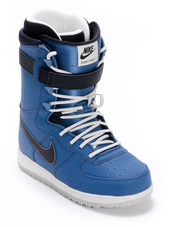 Nike Zoom Force 1 Utility Blue & Bone Snowboard Boots 2013