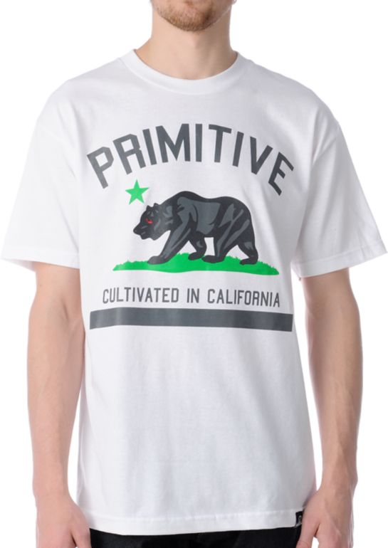 Primitive Cultivated 2 White Tee Shirt
