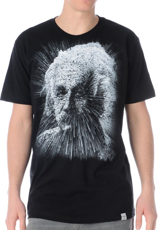 Imaginary Foundation Relativity Black Tee Shirt