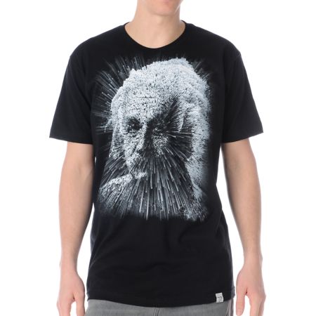 Imaginary Foundation Relativity Black Tee Shirt 