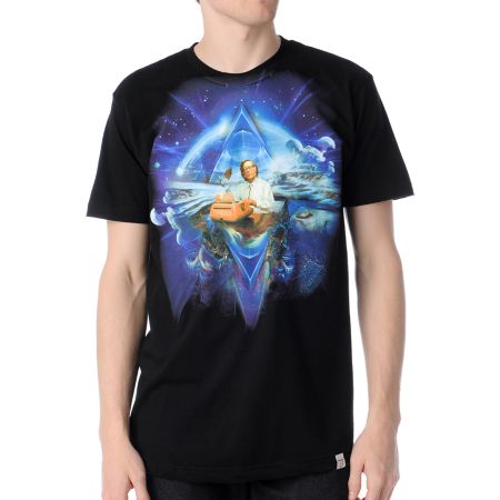 Imaginary Foundation Sci Fi Black Tee Shirt