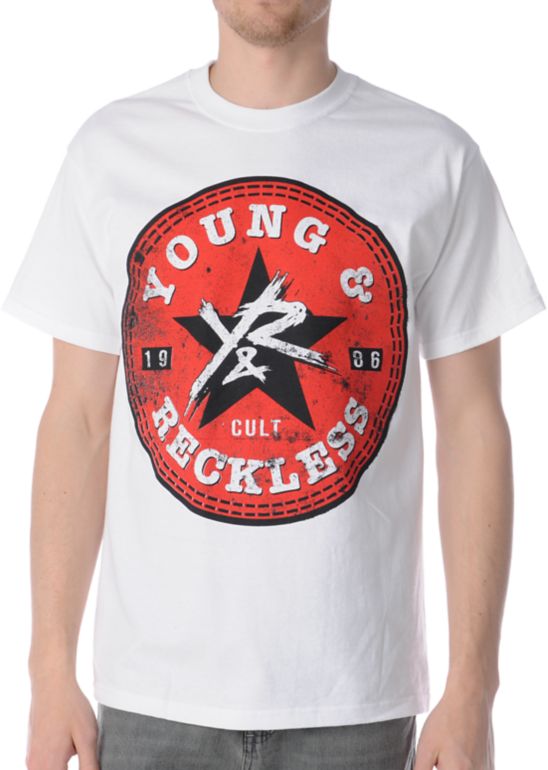 Young & Reckless All Star White Tee Shirt