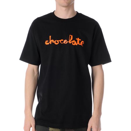 Chocolate Neon Chunk Black Tee Shirt