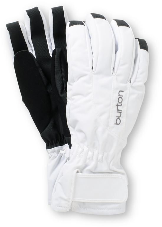 Burton Profile Girls White Under Gloves