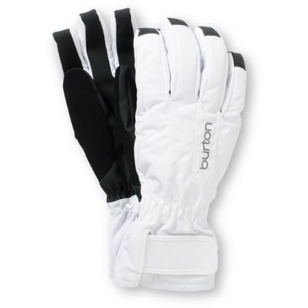 Burton Profile Girls White Under Gloves