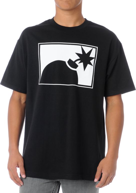 The Hundreds Forever Half Bomb Black Tee Shirt