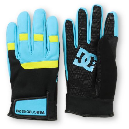 DC Antuco 2013 Black & Teal Park Gloves