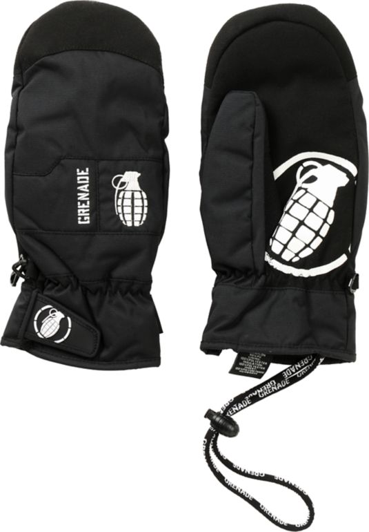 Grenade Fragment 2013 Guys Black Snowboard Mittens