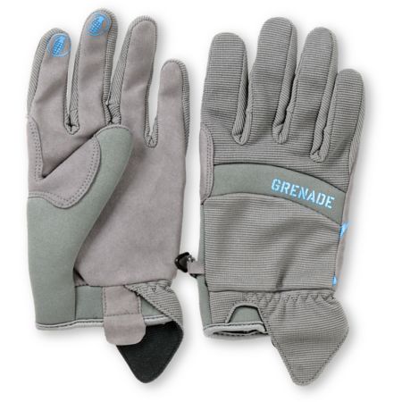 Grenade Murdered Out Grey Pipe Snowboard Glove