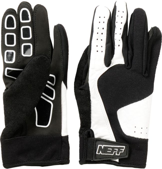 Neff Golfer Black & White 2013 Pipe Snowboard Gloves