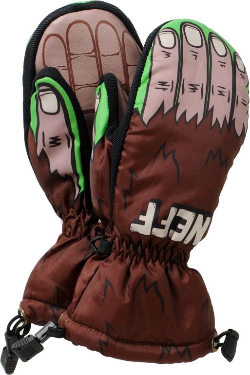 Neff Character 2013 Monkey Snowboard Mittens