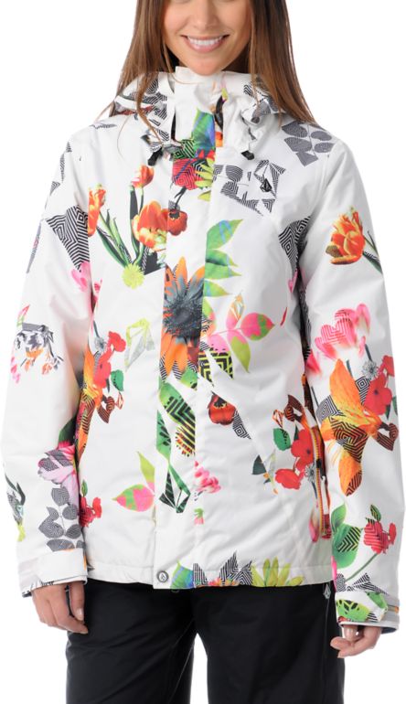 Volcom Girls B4BC 2013 Clove Ins Snowboard Jacket