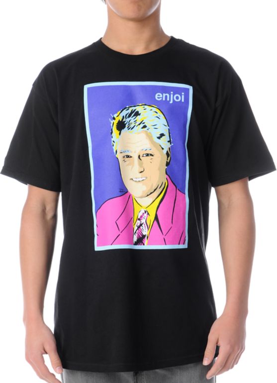 Enjoi President Bill Black Tee Shirt