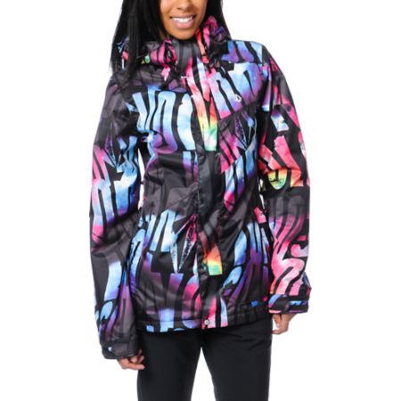 Volcom Girls Tipsy Tonic 2013 Black 15K Snowboard Jacket
