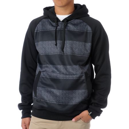 Empyre Icon 2013 Black & Grey Tech Fleece Jacket Pullover Hoodie