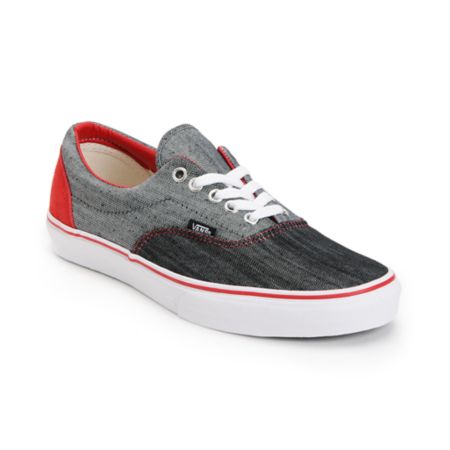 Vans Era Denim Black & True White Shoe