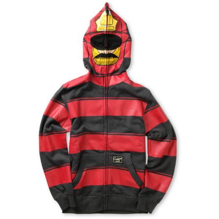 Empyre Boys Pyro Full Zip Face Mask Hoodie