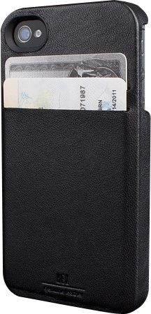 Hex Solo iPhone 4 Black Wallet